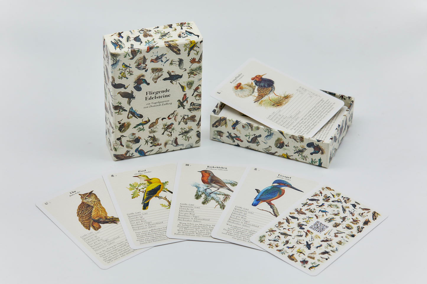 Fliegende Edelsteine – Das Vogelquartett